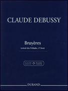 Bruyeres piano sheet music cover